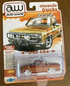 2025 AUTO WORLD AUTOWORLD ULTRA RED Chase 1981 CHEVY SILVERADO FLEETSIDE ~Chase~ - Imagen 1 de 1