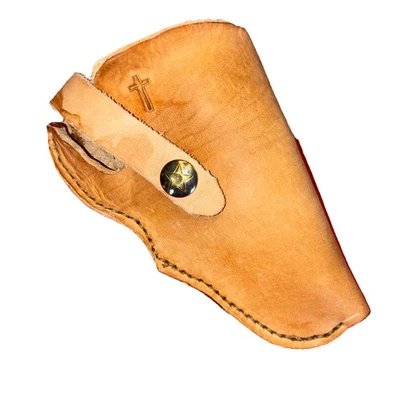 Funda, Cuero, Se Adapta a Arrancadores NEF y H&R, Mano Derecha, Entrenamiento para Perros, Hecha a Mano Foto 1 de 4