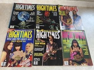 High Times Magazine 1990s Lot Of 6 - Picture 1 of 8