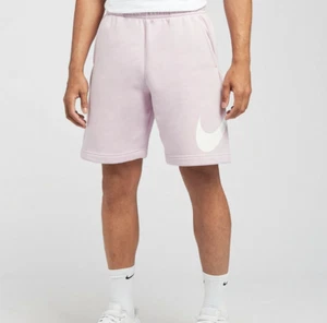 Pantalones cortos para hombre - lana NIKE club - lila/púrpura - talla pequeña - Imagen 1 de 3