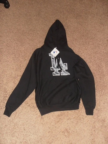 LOS ANGELES LA HOODIE mlb MAJESTIC baseball BRAND NEW W/TAGS M MEDIUM Cover