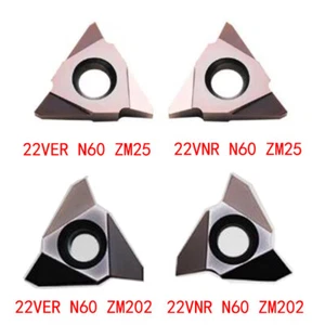 10PCS 22VER N60 / 22VNR N60 CNC Carbide Insert Internal External Thread Insert - Bild 1 von 2