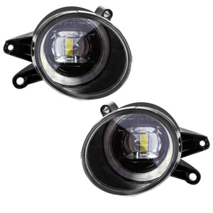 Coppia Per Audi A4 B6 2002-2005 Berlina Paraurti Anteriore LED Fendinebbia Angel Eye - Foto 1 di 6
