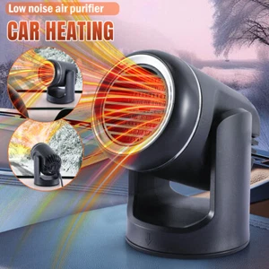 Calentador Descongelador Portátil 12V 150W Ventilador de Enfriamiento Calefacción Demister para Coche y Camión - Imagen 1 de 38