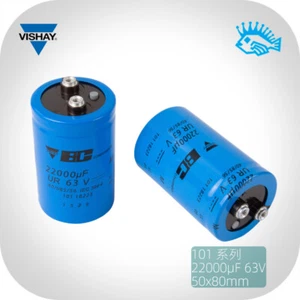 Condensador electrolítico 22000uF 63V 101 serie VISHAY BC 22000uF63V 22000uF 50X80 - Imagen 1 de 4