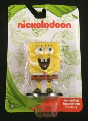 Nickelodeon - Pantalones Cuadrados Bob Esponja - Estatuilla - Aprox. 2 1/4 pulgadas de alto Foto 1 de 4