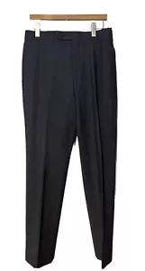 Calvin Klein Infinite Stretch Slim Fit Dress Pants 33 x 32 Gray Wool NEW $175 - Picture 1 of 12