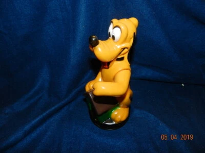 Vintage Walt Disney Productions Pluto Bank paw holds coins - Image 1 of 3