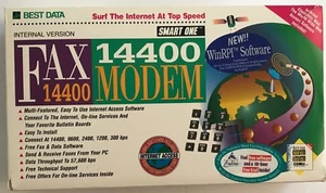 Vintage Best Data Fax 14400 Modem, Internal Version - Picture 1 of 5