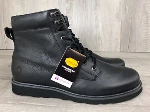 Volcom Smithington II Boots Black Leather Wheather Resistant EUR 46 Mens US 12 - Picture 1 of 12