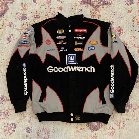 Chase Authentics Drivers Line NASCAR Racing Jacket K.Harvick Goodwrench Size L Cover