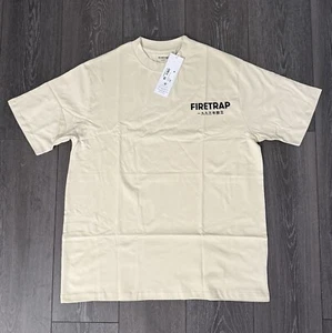 Firetrap Mens Logo T Shirt Size Medium New With Tags RRP £30, 100% Cotton - Picture 1 of 6
