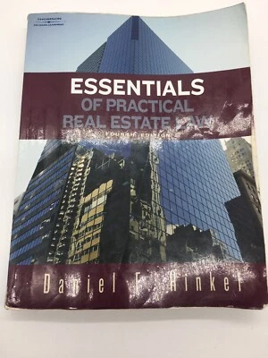 Essentials of Practical Real Estate Law by Daniel F Hinkel Fourth Edition - Imagen 1 de 4