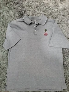 Warner Bros Studio Store Looney Tunes Polo Marvin Martian Looking Life Medium M - Picture 1 of 14