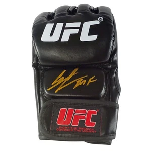 Guante UFC firmado por Donald Cowboy Cerrone Beckett MMA autógrafo recuerdos automático - Imagen 1 de 7