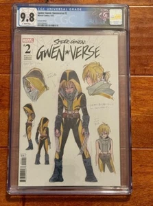 Spider-Gwen Gwenverse #2 CGC 9.8 Peach Momoko 1:100 Design Variante - Bild 1 von 4