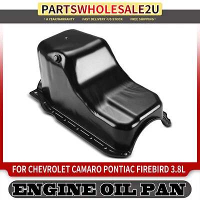 Pan de aceite del motor para Pontiac Firebird Chevrolet Camaro V6 3,8 L 1996-2002 GMP46A Foto 1 de 4