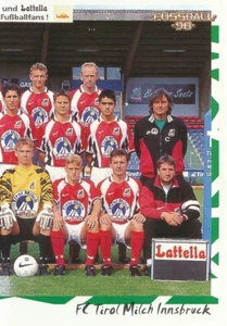 086 TEAM MANNSCHAFT # OSTERREICH FC.TIROL INNSBRUCK STICKER PANINI FUSSBALL 1998 - Picture 1 of 1