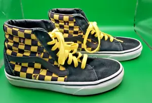 Wo ist Waldo!! Vans gelb/schwarz kariert - Größe 5,0 für Herren und 6,5 für Damen - Bild 1 von 9
