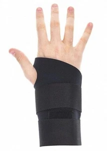 Soporte de muñeca Condor: correa doble ambidiestra, talla pequeña, grainger negro 1AGH3A - Imagen 1 de 5