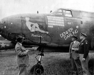 Douglas A-20 Havoc “Denver Darling” nose art 8x10 Photo/Print 95a - Picture 1 of 1