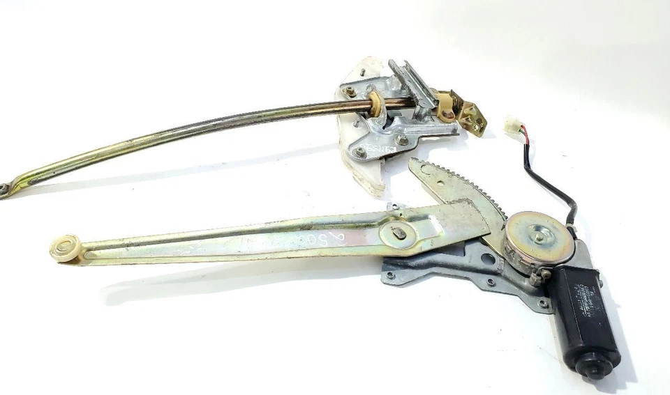 89 Conquest Chrysler 1985 fabricante de equipos originales regulador de ventana de puerta izquierda con rodillo de poste guía Foto 1 de 4