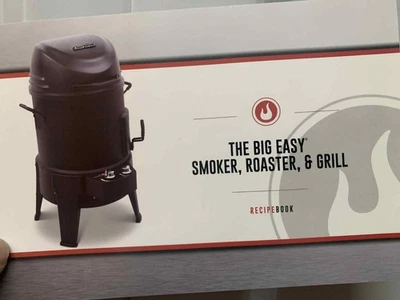 Charbroil The Big Easy TRUInfrared 3 в 1 коптильня обжарочный газовый гриль черный 14101550 - Изображение 1 из 4