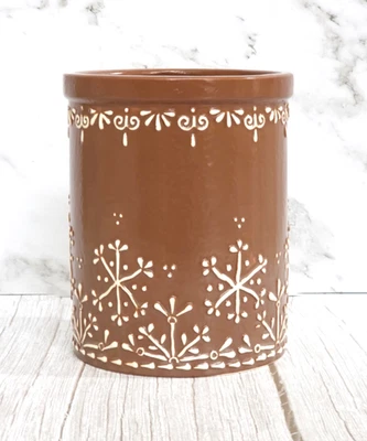 Suporte para utensílios de grés Pottery Barn pão de gengibre ~ NOVO EM FOLHA - Imagem 1 de 4