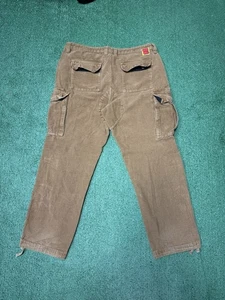 Empyre Cord Cargo Hose Herren Größe 34 (38x29) braun Taschen Relaxed Fit Skate - Bild 1 von 20