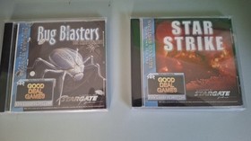 Mega CD Bug Blasters Exterminators & Star Strike pre-owned