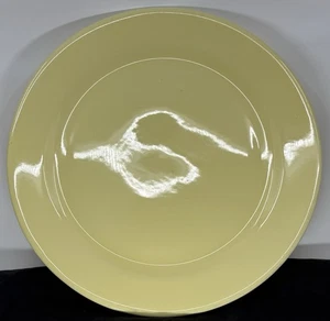 1940’s-1950’s Lu-Ray Pastels 14 in. YELLOW Chop Plate - Picture 1 of 4