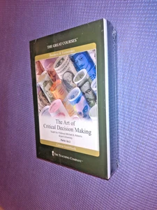 Great Courses DVDs  :       THE ART of CRITICAL DECISION MAKING    new & sealed - Picture 1 of 1