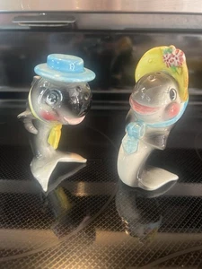 Rare Vintage Norcrest Whale Shakers - Picture 1 of 10