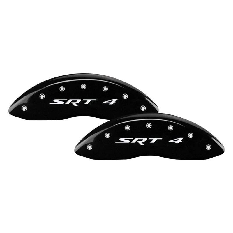 For Dodge Neon 03-05 Caliper Covers Gloss Black Caliper Covers w SRT 4 Engraving Foto 1 de 3