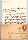 BH GOLDPATH: US COVER 1885, TIPTON, IOWA, WITH LETTER BH003_P02