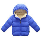 Baby Children Winter School Thick Fleece Warm Outerwear Coat Jacket Boys Girls