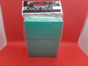 Ultra Pro Deck Box Aqua New. B3G1 Free! - Picture 1 of 1