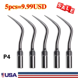 5 Stück Dental Perio Scaling Tip P4 für EMS Specht Ultraschall Scaler Handstück - Bild 1 von 7