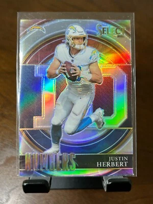 2021 Panini Select Football Insert Turbocharged, Numbers, Certified, Talents, RC - Image 1 of 4