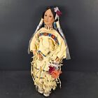 Danbury Mint Morning Song Native American Bride Collectible Doll 1993 16" Tall