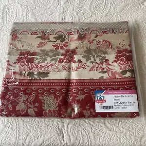 French General Red Atelier De France Fat Quarter Bundle By Moda - 12 FQ - Moda - Picture 1 of 5