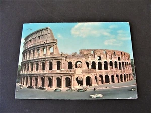 THE COLISEUM, Rome -Italy, 1960s/70s Postmarked Postcard. - Picture 1 of 2