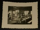 German Military Soldiers Relaxing PHOTO Vintage WW2 Agfa Lupex Paper