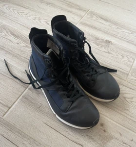 Adidas Neo SLVR Winter Black / Navy Blue Training Walking Boots - Mens 8 - Picture 1 of 6