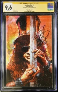 Deathstalker #1 Virgin Variant CGC SS 9.6 Slash signature series Vault Boyle GnR - Picture 1 of 2