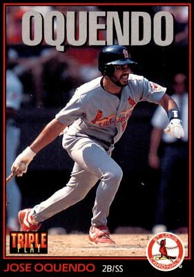 Jose Oquendo #228 1993 Triple Play - Image 1 of 2
