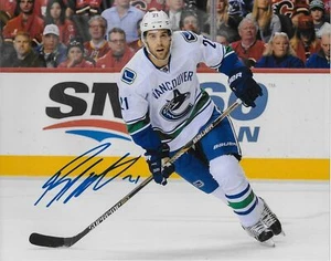 Autographed Vancouver Canucks Brandon Sutter 8x10 Photo Original - Picture 1 of 2