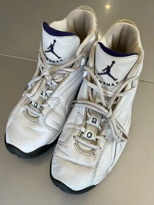 Vintage 1998 Jordan Jumpman Pro II 2 Ray Allen Mike Bibby Sz 10 Shoes Sneakers - Picture 1 of 10