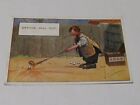 POSTCARD  COMIC GENIUS WILL OUT GOLF EGGS SIGNED ART SALMON