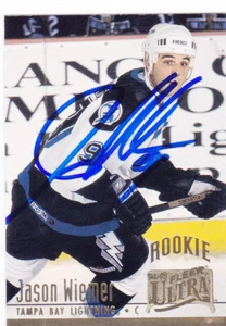 Jason Wiemer Signed Autographed Hockey Card Tampa Bay Lightning Rookie RC - Picture 1 of 1